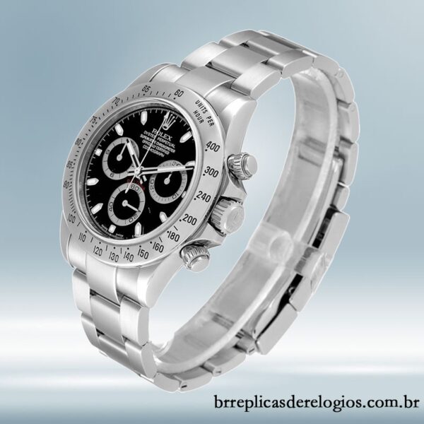 Rolex Daytona masculino 40mm 116520BKSO Pulseira - Image 3