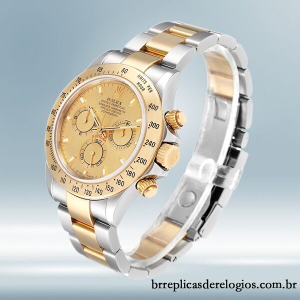 Rolex Daytona 40mm 116503CSO masculino mostrador champanhe Tom prata - Imagem 3