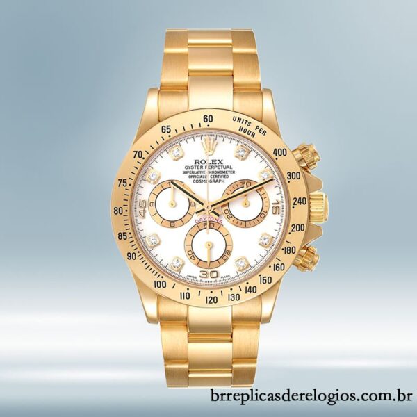 Rolex Daytona masculino 116528-0034 40mm Tom de ouro - Imagem 2
