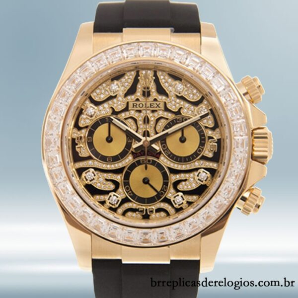 Rolex Daytona 40mm 116588TBR-0003 masculino Tom de ouro