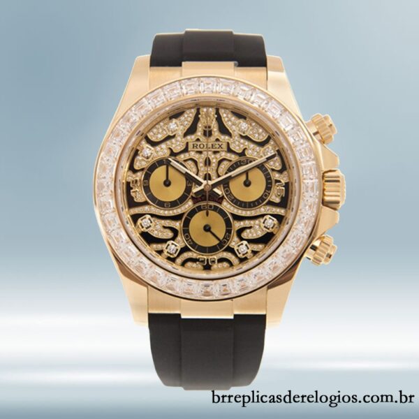 Rolex Daytona 40mm 116588TBR-0003 masculino Tom de ouro - Image 2