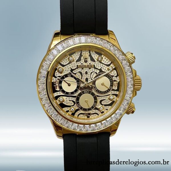 Rolex Daytona 40mm 116588TBR-0003 masculino Tom de ouro - Image 5