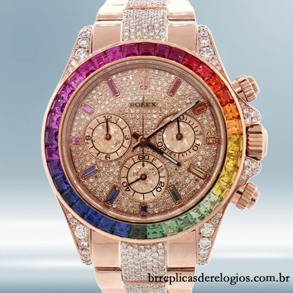 Rolex Daytona 40mm 116595RBOW-0002 masculino Automático pulseira de ostra