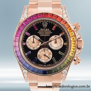 Rolex Daytona 116595RBOW 40mm masculino Rosa Dourado