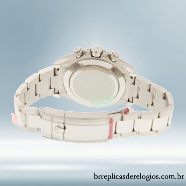Rolex Daytona 116599RBOW 40mm masculino pulseira de ostra Tom prata - Imagem 4