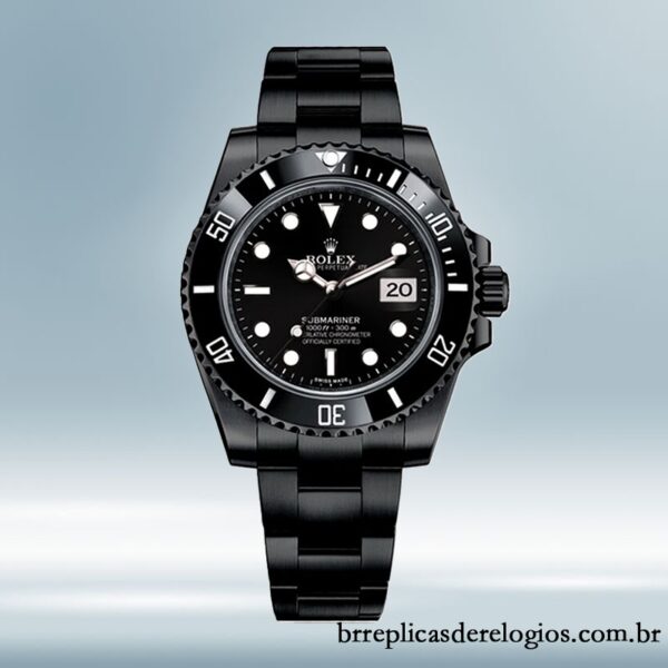 Rolex Submariner masculino 116610 40mm Automático mostrador preto - Imagem 2