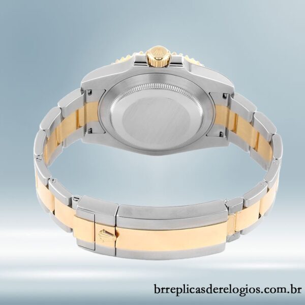 Rolex Submariner masculino 116613-LN-97203 40mm Tom prata mostrador preto - Image 4