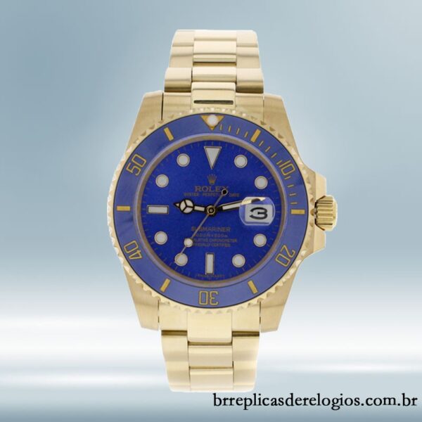 Rolex Submariner masculino 116618LB 40mm Automático mostrador preto - Imagem 2