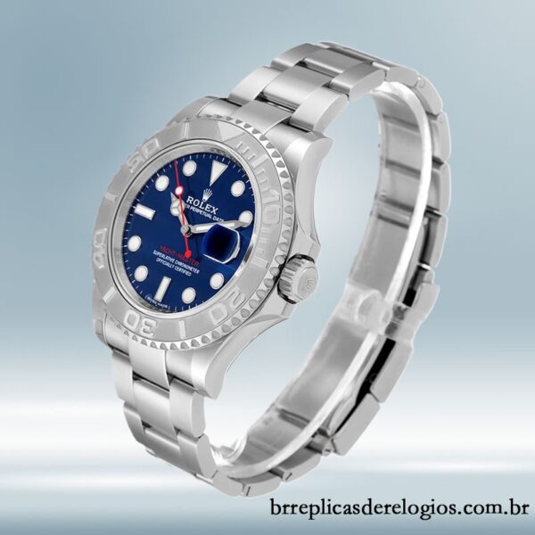 Rolex Yacht-master masculino 116622BLSO 40mm mostrador azul pulseira de ostra - Image 3