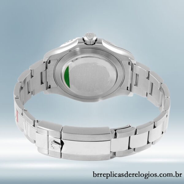 Rolex Yacht-master masculino 116622BLSO 40mm mostrador azul pulseira de ostra - Image 4