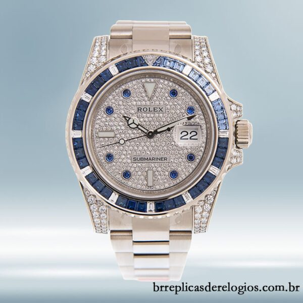 Rolex Submariner 116659 40mm masculino Tom prata - Image 2