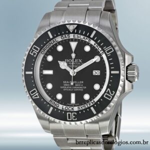 Rolex Sea-Dweller Deepsea 116660-98210 masculino 44mm Automático mostrador preto