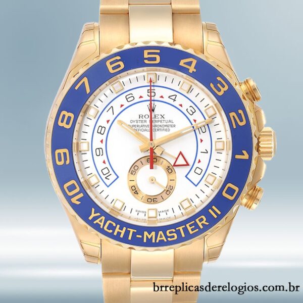 Rolex Yacht-master masculino 44mm 116688-78218 pulseira de ostra