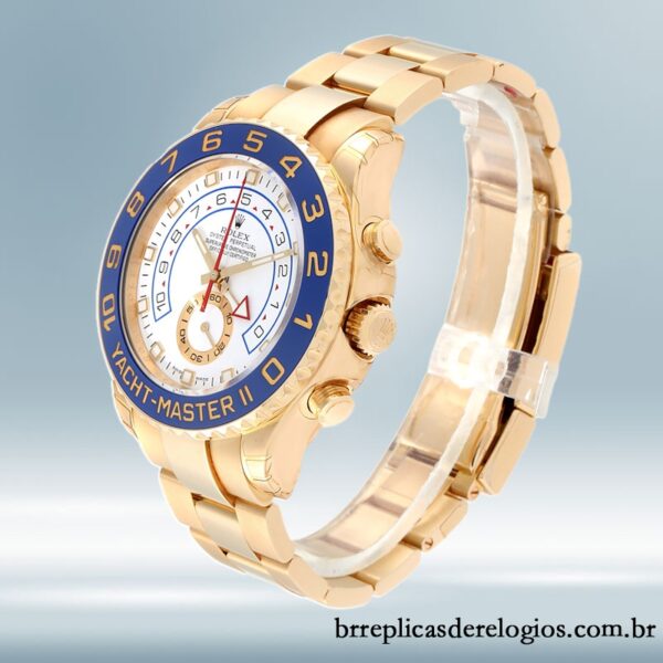 Rolex Yacht-master masculino 44mm 116688-78218 pulseira de ostra - Image 3