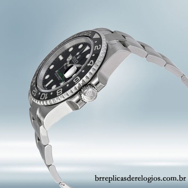 Rolex Gmt Master Ii 116710LN masculino 40mm Pulseira - Image 3