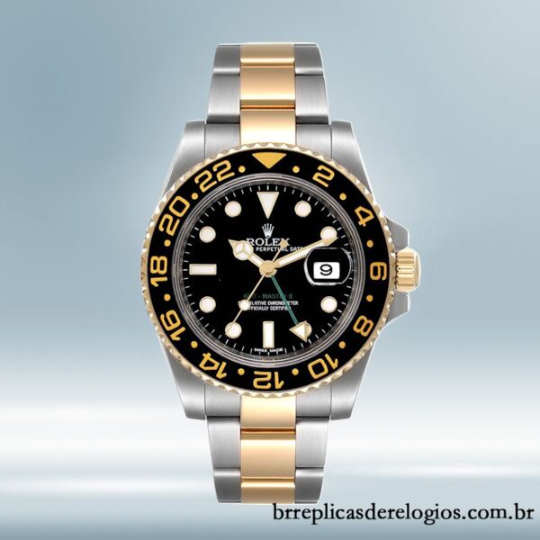 Rolex Gmt Master 40mm 16713BKSO-1 masculino pulseira de ostra Automático - Image 2