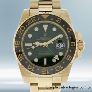 Rolex Gmt Master 40mm masculino 116718GRSO pulseira de ostra