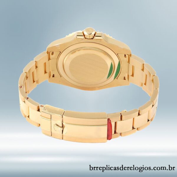 Rolex Gmt Master 40mm masculino 116718GRSO pulseira de ostra - Image 4