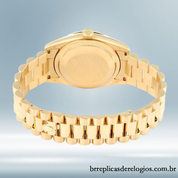 Rolex Day-Date masculino 36mm 118238CJDP Pulseira do Jubileu - Image 4