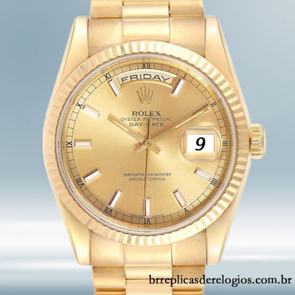 Rolex Day-Date 36mm masculino 118238CSP mostrador champanhe