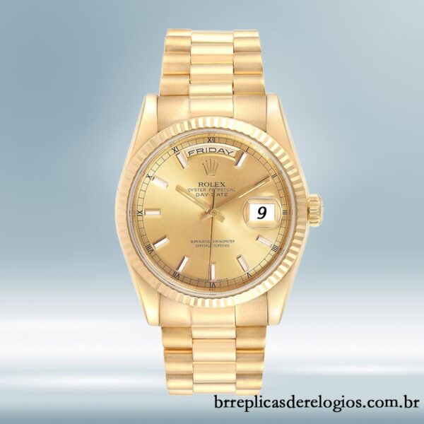 Rolex Day-Date 36mm masculino 118238CSP mostrador champanhe - Image 2