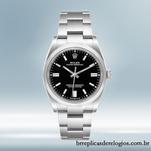 Rolex Oyster Perpetual Unissex 41mm m124300-0002 Automático mostrador preto - Image 2