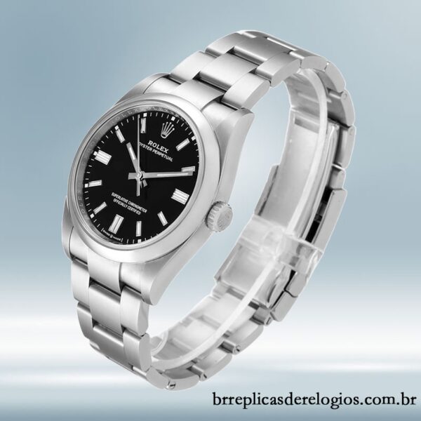 Rolex Oyster Perpetual Unissex 41mm m124300-0002 Automático mostrador preto - Image 3