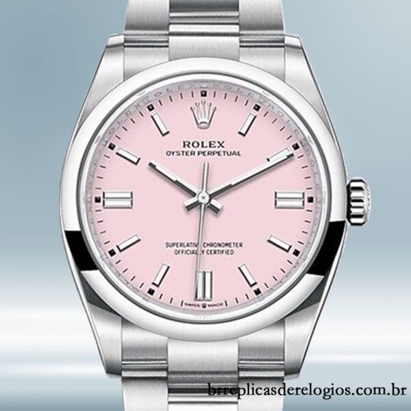 Rolex Oyster Perpetual m126000-0008 36mm Unissex pulseira de ostra Mostrador Rosa