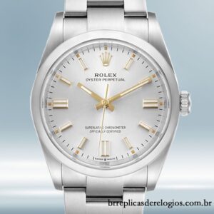 Rolex Oyster Perpetual m126000-0001 Unissex 36mm pulseira de ostra