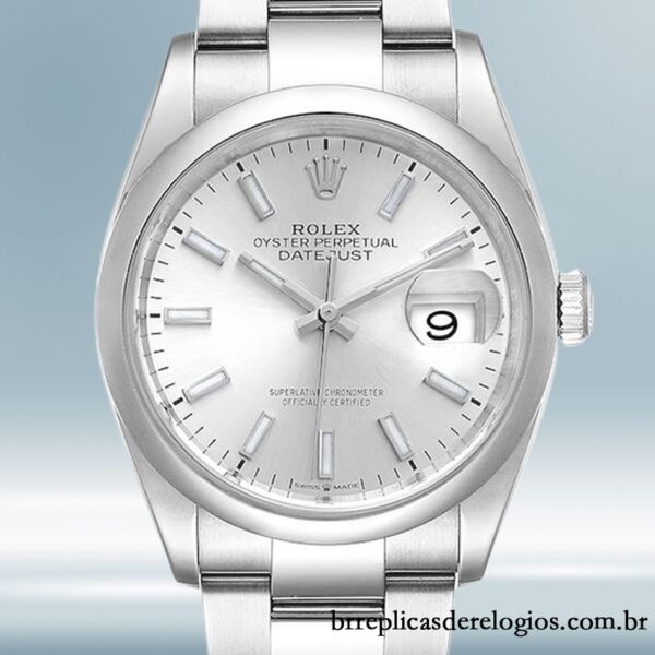 Rolex Datejust m126200-0002 masculino 36mm pulseira de ostra