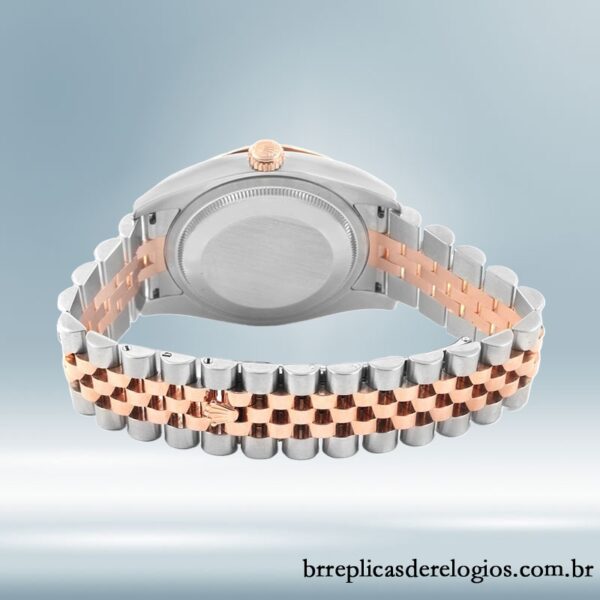 Rolex Datejust masculino 116201-63601 36mm Tom prata - Image 4
