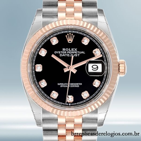 Rolex Datejust 36mm m126231-0019 masculino Pulseira do Jubileu Automático