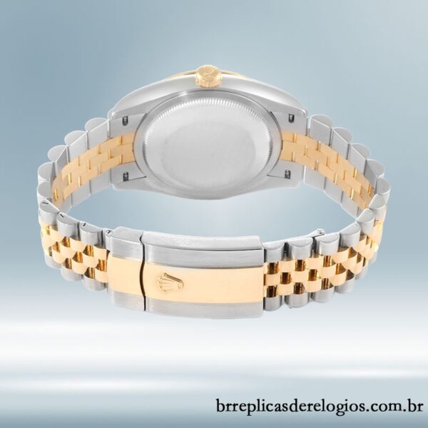 Rolex Datejust masculino 36mm 126233CSJ Tom prata mostrador champanhe - Image 5