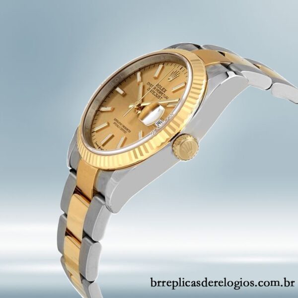 Rolex Datejust masculino 36mm 126233CSO Tom prata - Image 3