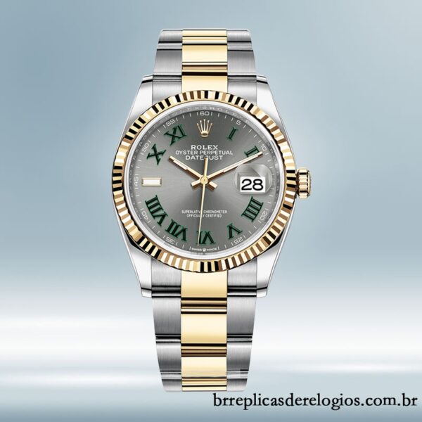 Rolex Datejust masculino m126233-0036 36mm Pulseira do Jubileu - Image 2