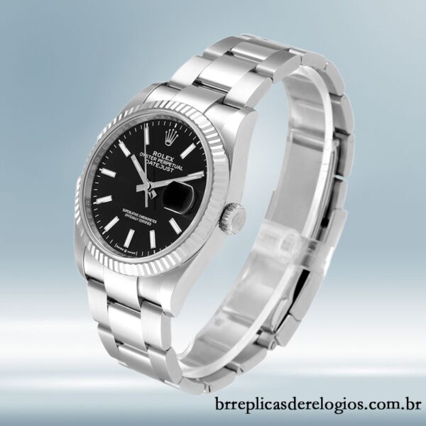 Rolex Datejust 126234BKSO masculino 36mm pulseira de ostra Automático - Image 3