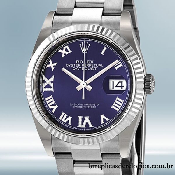Rolex Datejust m126234-0022 Senhoras 36mm pulseira de ostra