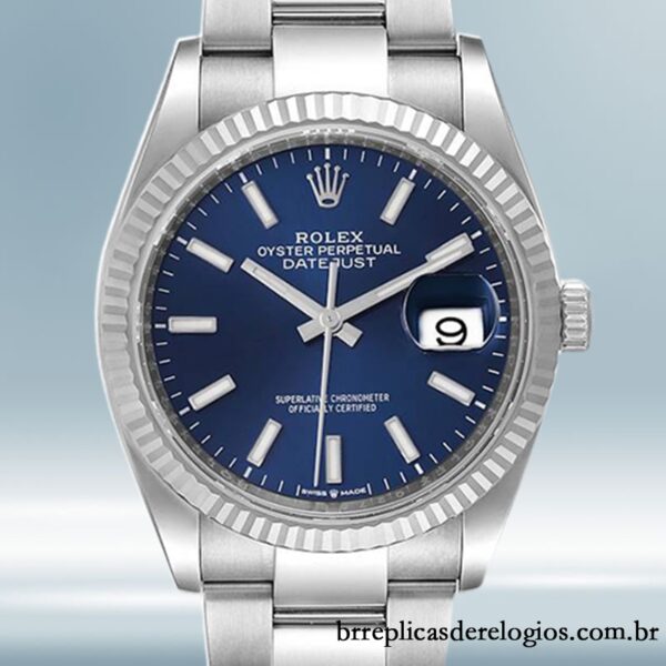 Rolex Datejust 36mm masculino 126234BLSO Automático pulseira de ostra