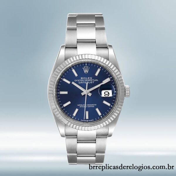 Rolex Datejust 36mm masculino 126234BLSO Automático pulseira de ostra - Imagem 2