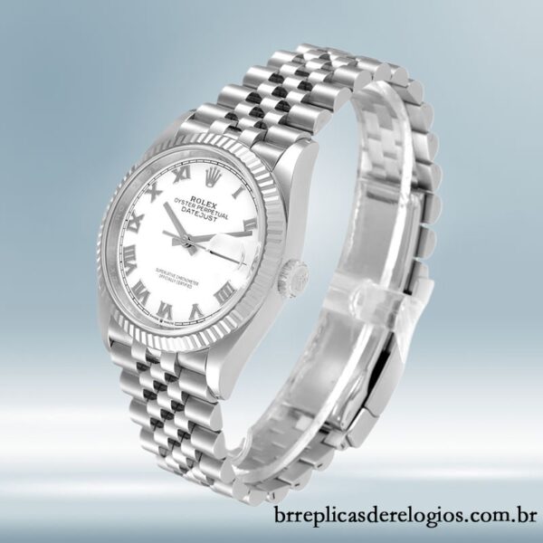 Rolex Datejust 36mm 126234WRJ masculino Pulseira do Jubileu - Image 3