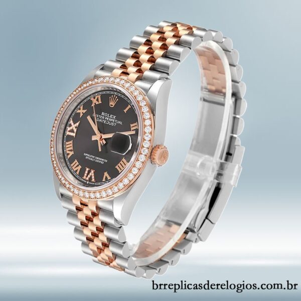 Rolex Datejust 36mm masculino m126281rbr-0011 Mostrador cinza - Image 3
