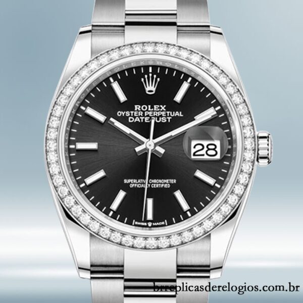 Rolex Datejust 36mm m126284rbr-0008 Senhoras pulseira de ostra