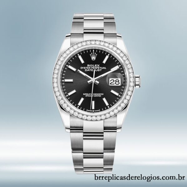 Rolex Datejust 36mm m126284rbr-0008 Senhoras pulseira de ostra - Imagem 2