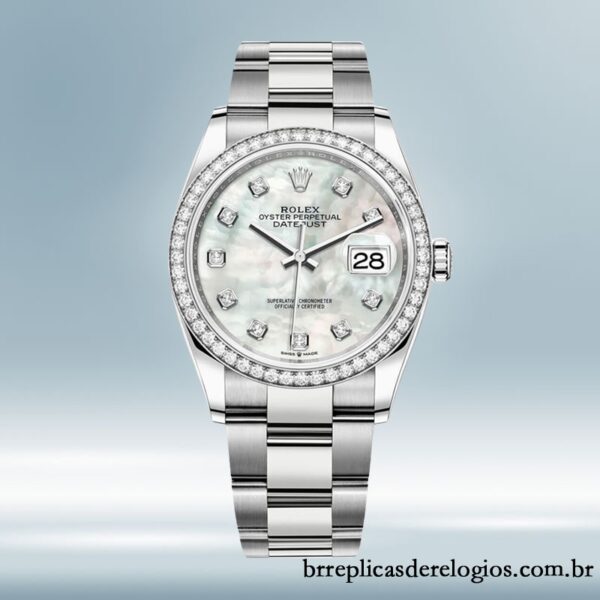 Rolex Datejust m126284rbr-0012 Senhoras 36mm Automático - Imagem 2