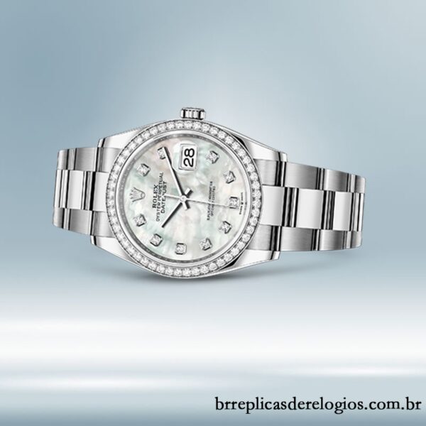 Rolex Datejust m126284rbr-0012 Senhoras 36mm Automático - Imagem 3