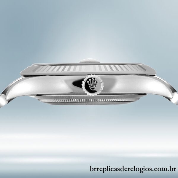 Rolex Datejust Senhoras m126284rbr-0017 36mm Tom prata - Image 3