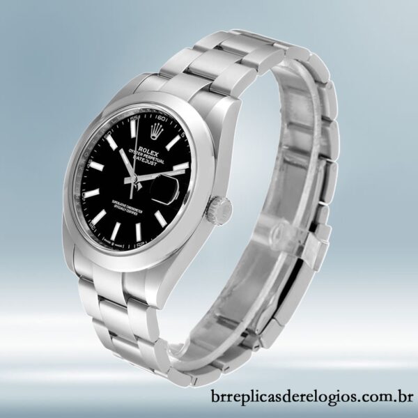 Rolex Datejust 41mm m126300-0011 masculino Tom prata - Image 3