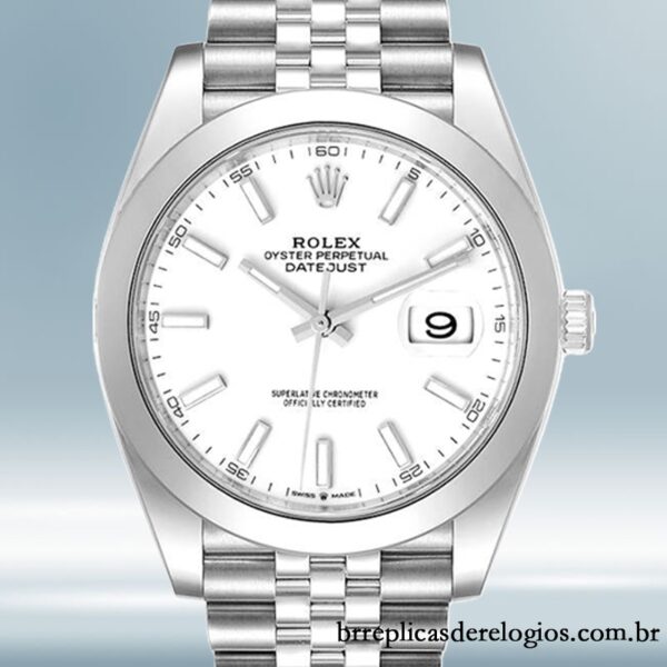 Rolex Datejust masculino m126300-0006 41mm Pulseira do Jubileu