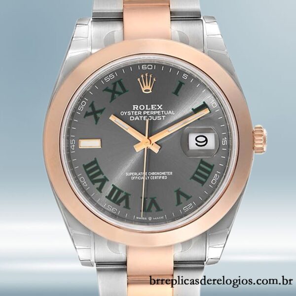 Rolex Datejust m126301-0015 41mm masculino pulseira de ostra Automático
