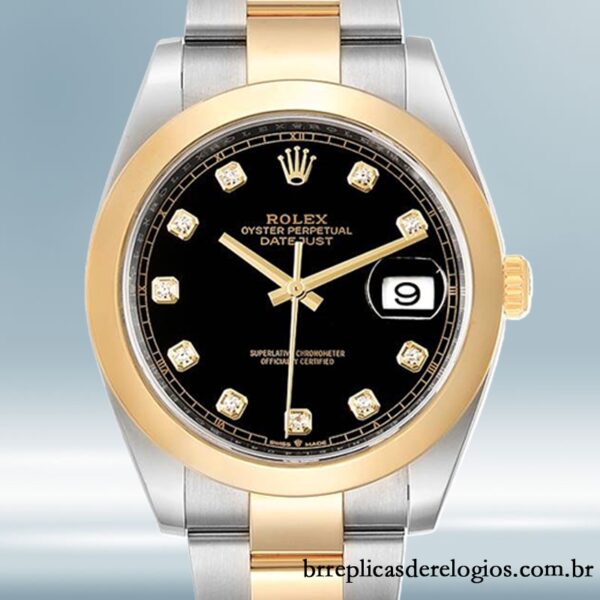 Rolex Datejust 126303 41mm masculino pulseira de ostra